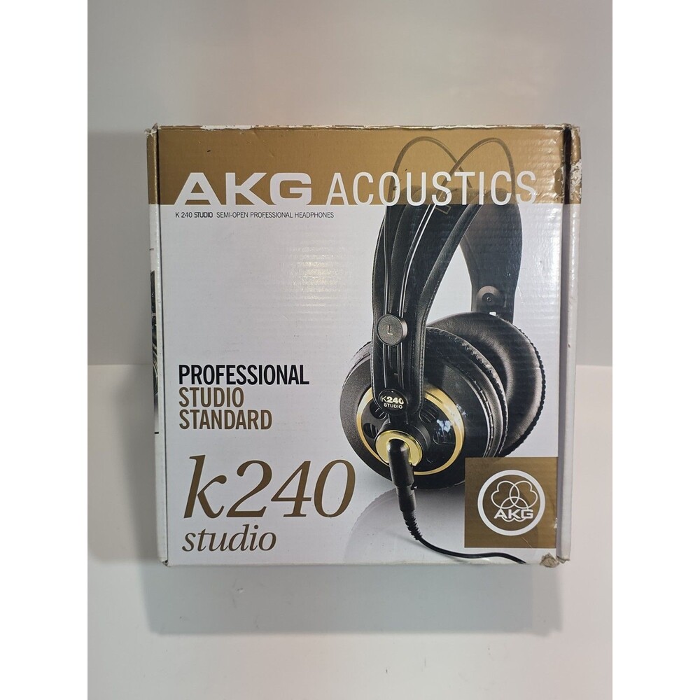 AKG K240STUDIO Semi-Open Studio Headphones 55Ω 15Hz-25kHz Audiophile